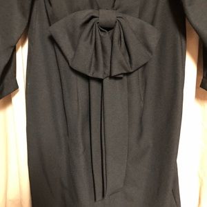 Vintage Pelini After 5 Open Back Black Dress 13/14